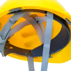 Capacete MSA V-gard com Jugular - Amarelo