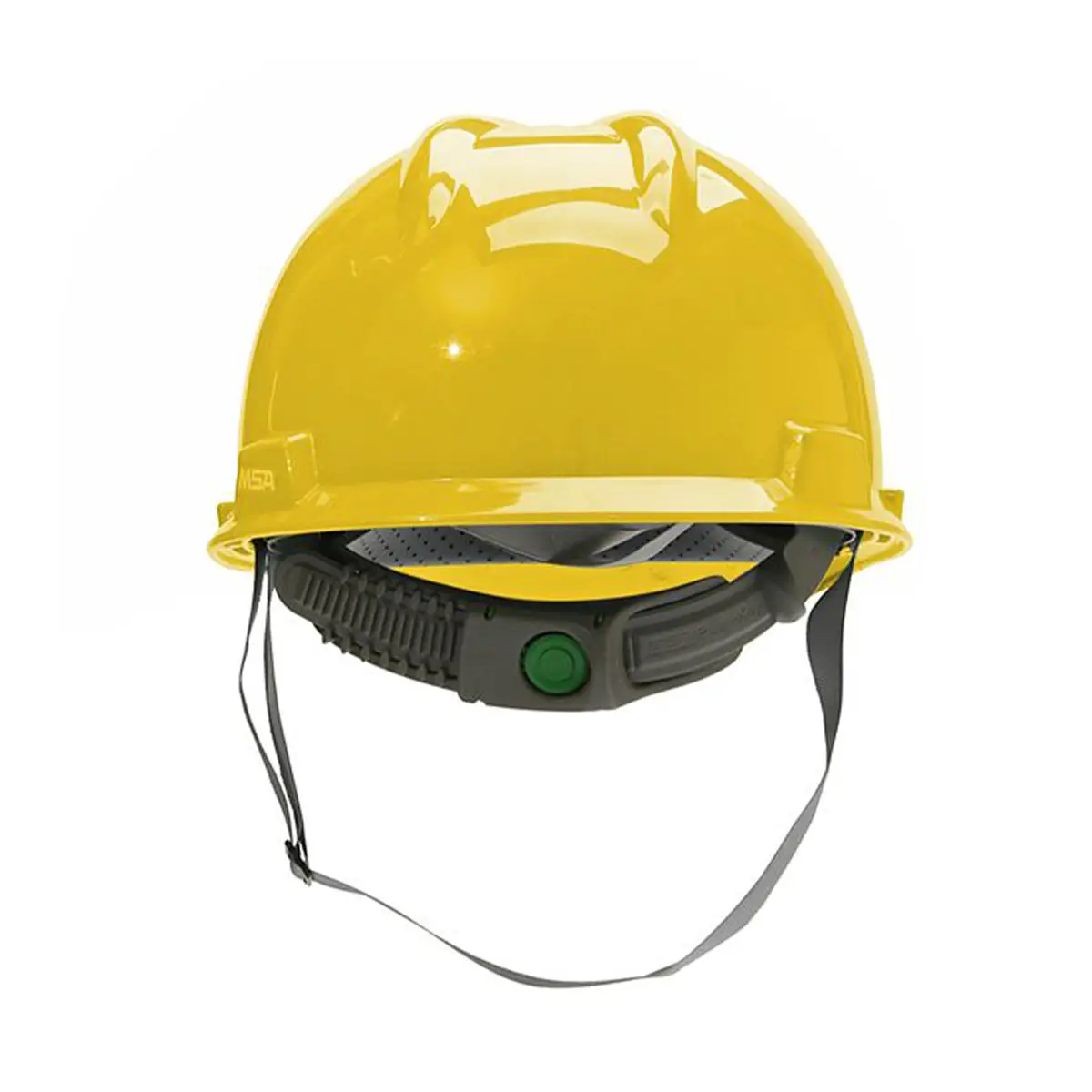 Capacete MSA V-gard com Jugular - Amarelo