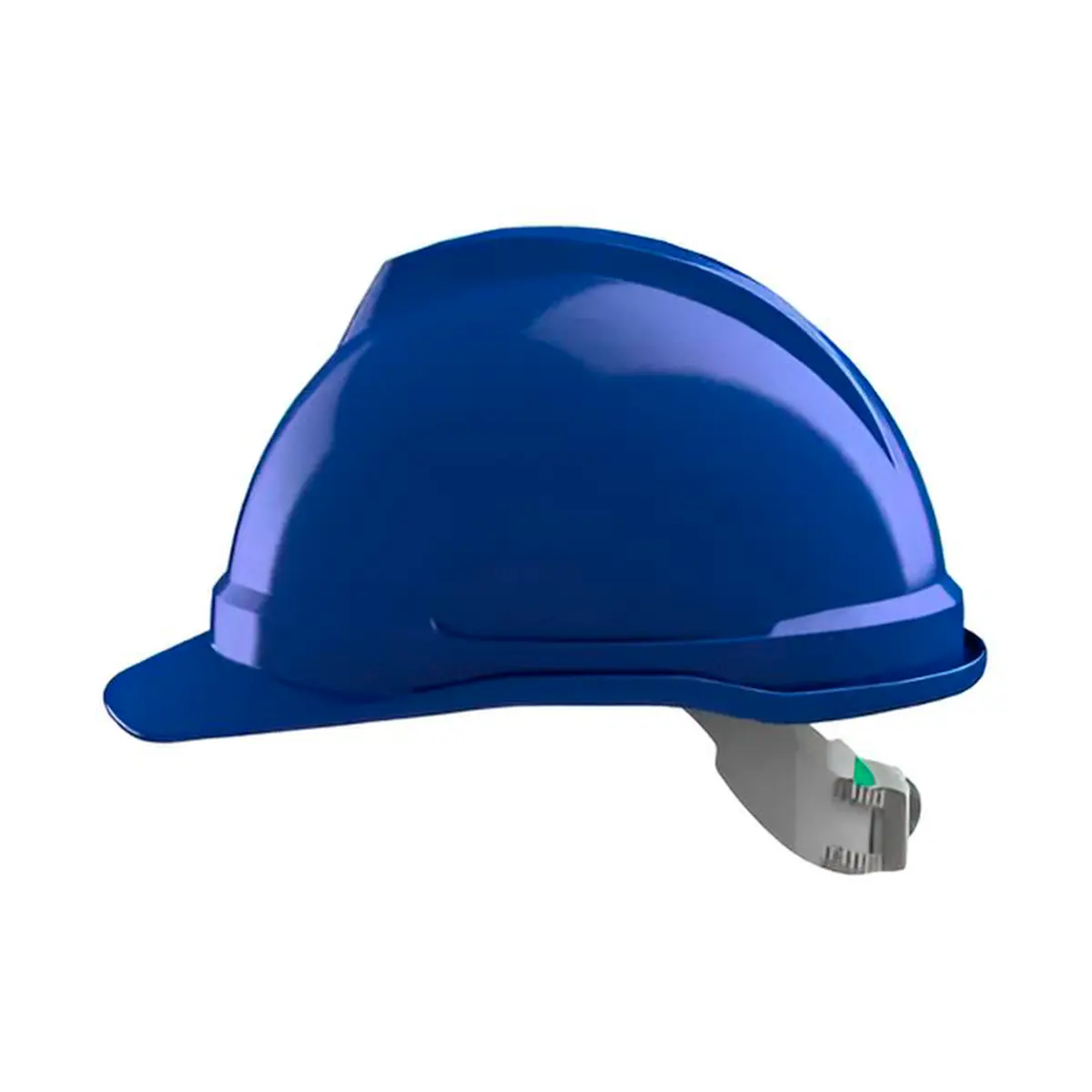 Capacete Azul Marinho com Suspensão Push Key - MSA