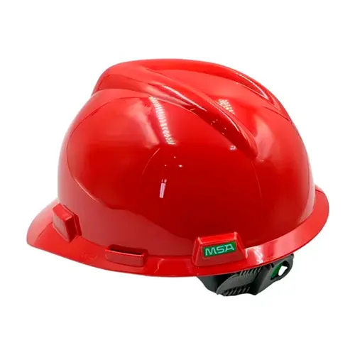Capacete Vermelho MSA sem Jugular