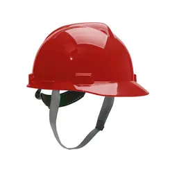Capacete Vermelho MSA sem Jugular