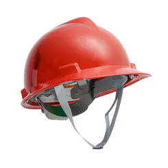 Capacete Vermelho MSA sem Jugular