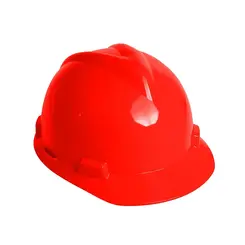 Capacete Vermelho MSA sem Jugular
