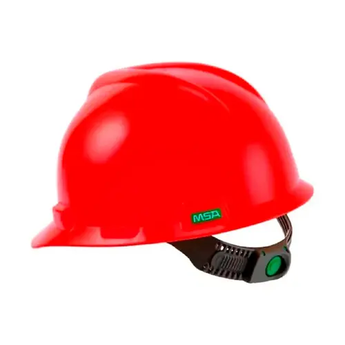 Casco V-Gard Aba Frontal para Capacete MSA Vermelho