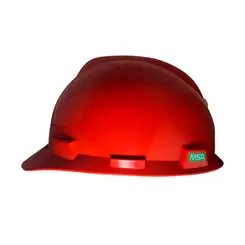 Casco V-Gard Aba Frontal para Capacete MSA Vermelho