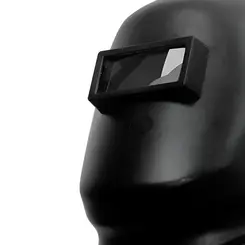Máscara de solda Polipropileno com Visor Fixo e Supensão Catraca - DeltaPlus