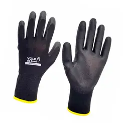 Luva Tátil Black Smart Volk - Com 12 unidades