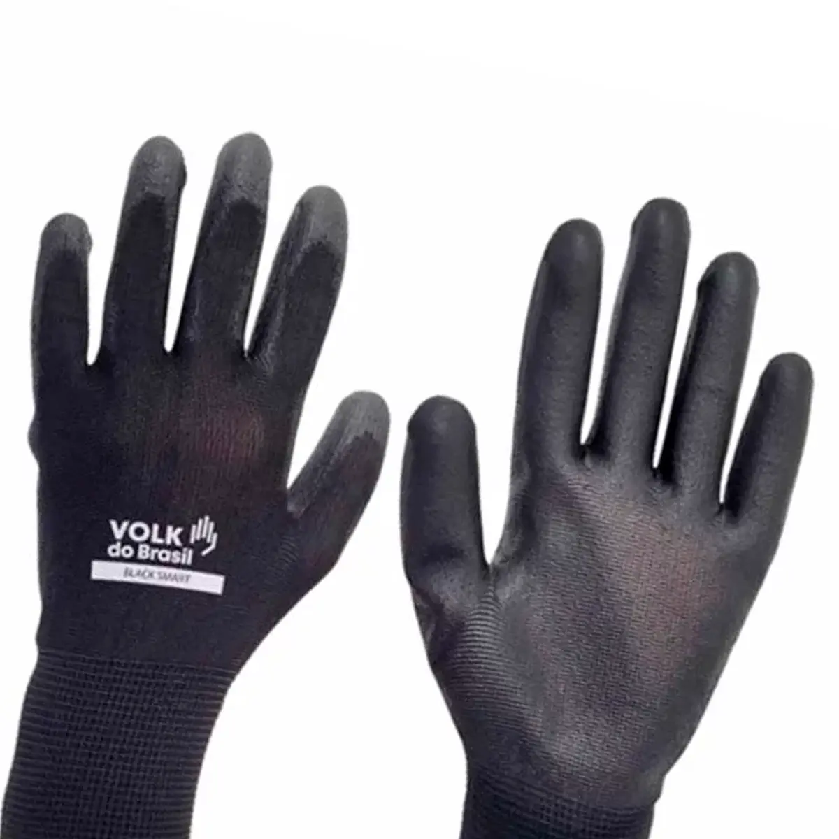 Luva Tátil Black Smart Volk - Com 12 unidades