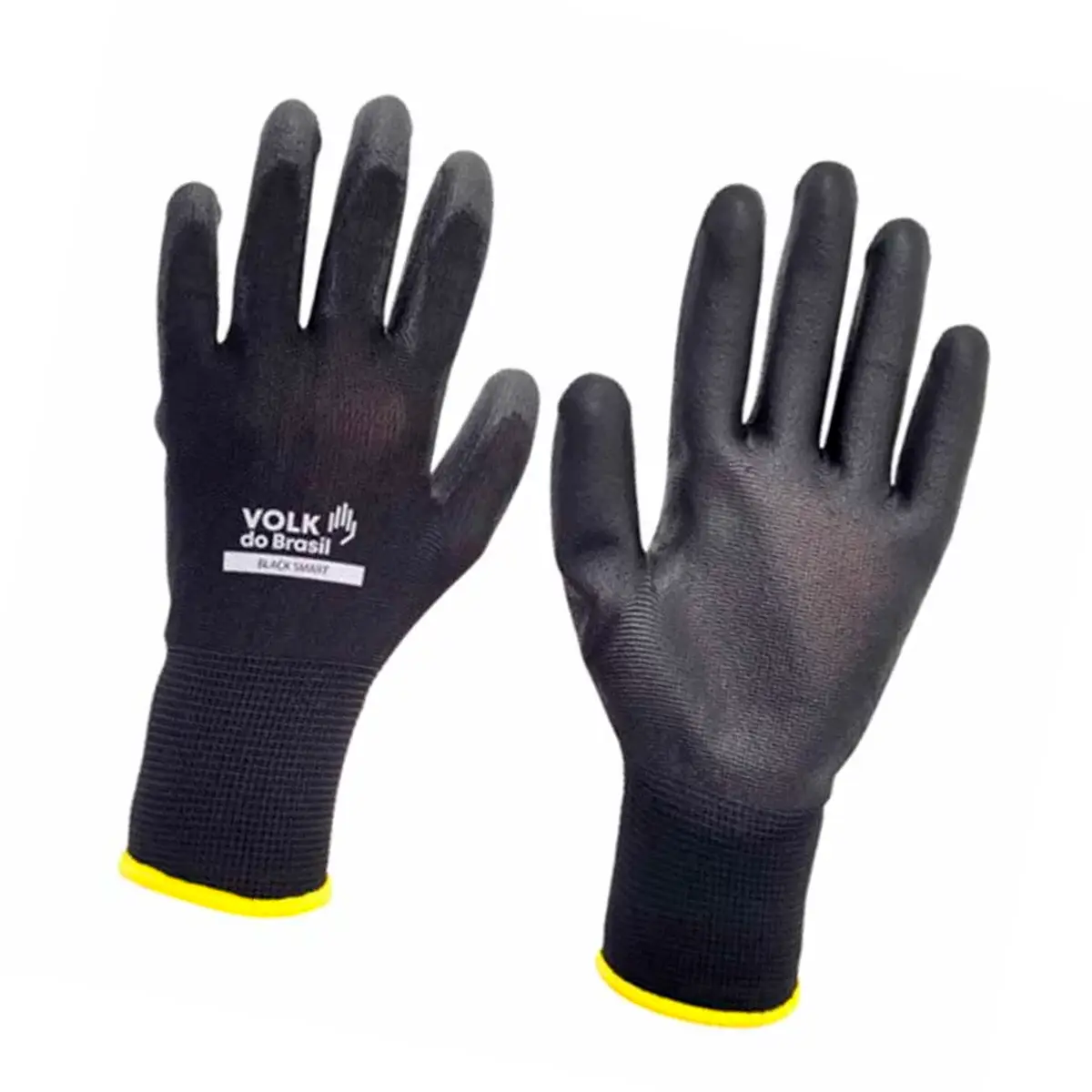 Luva Tátil Black Smart Volk - Com 12 unidades