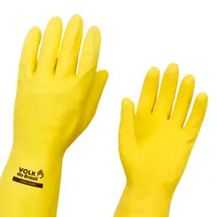 Luva Verniz Silver Slim Amarela - Volk