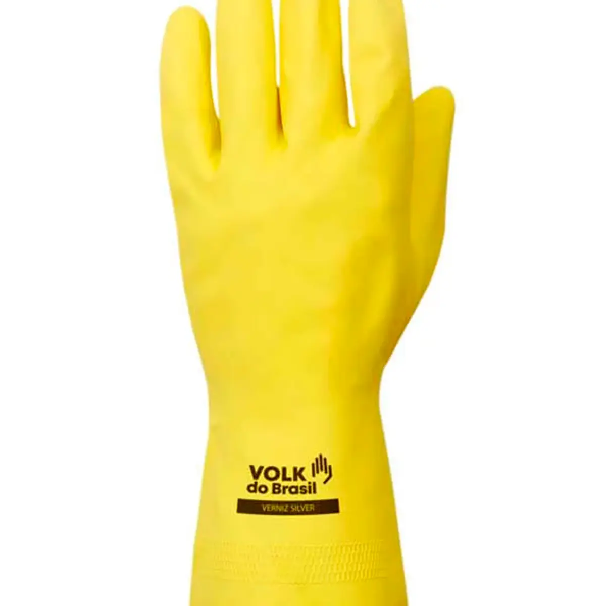 Luva Verniz Silver Slim Amarela - Volk