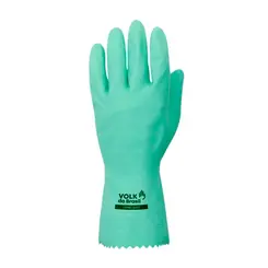 Luva de Látex Verde com forro em Verniz Silver - Volk