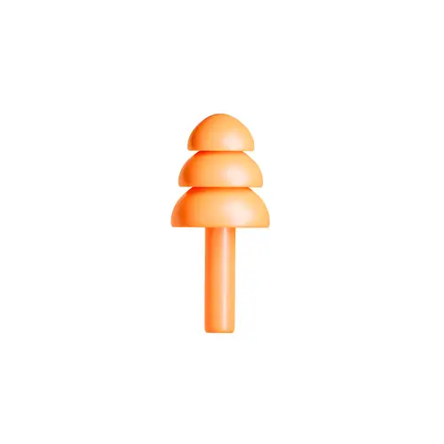 Protetor Auditivo de Silicone Spot Plug Laranja 17dB - Camper