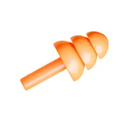 Protetor Auditivo de Silicone Spot Plug Laranja 17dB - Camper