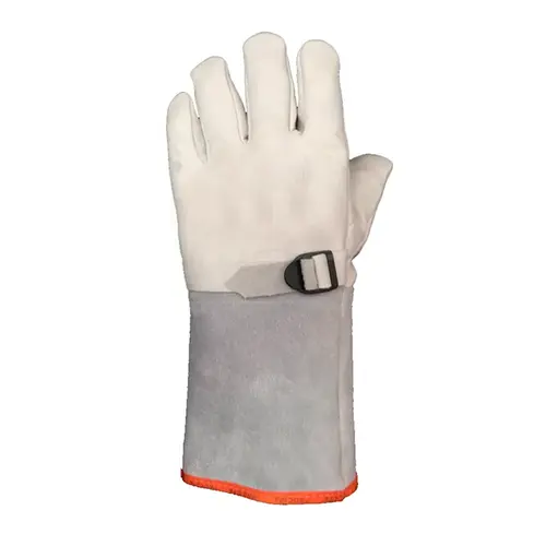 Luva de Cobertura em Vaqueta Punho de Raspa 15cm - Quality Kouros