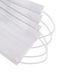 Máscara Retangular de TNT tripla com elástico e clip nasal 50 unidades - Prevemax
