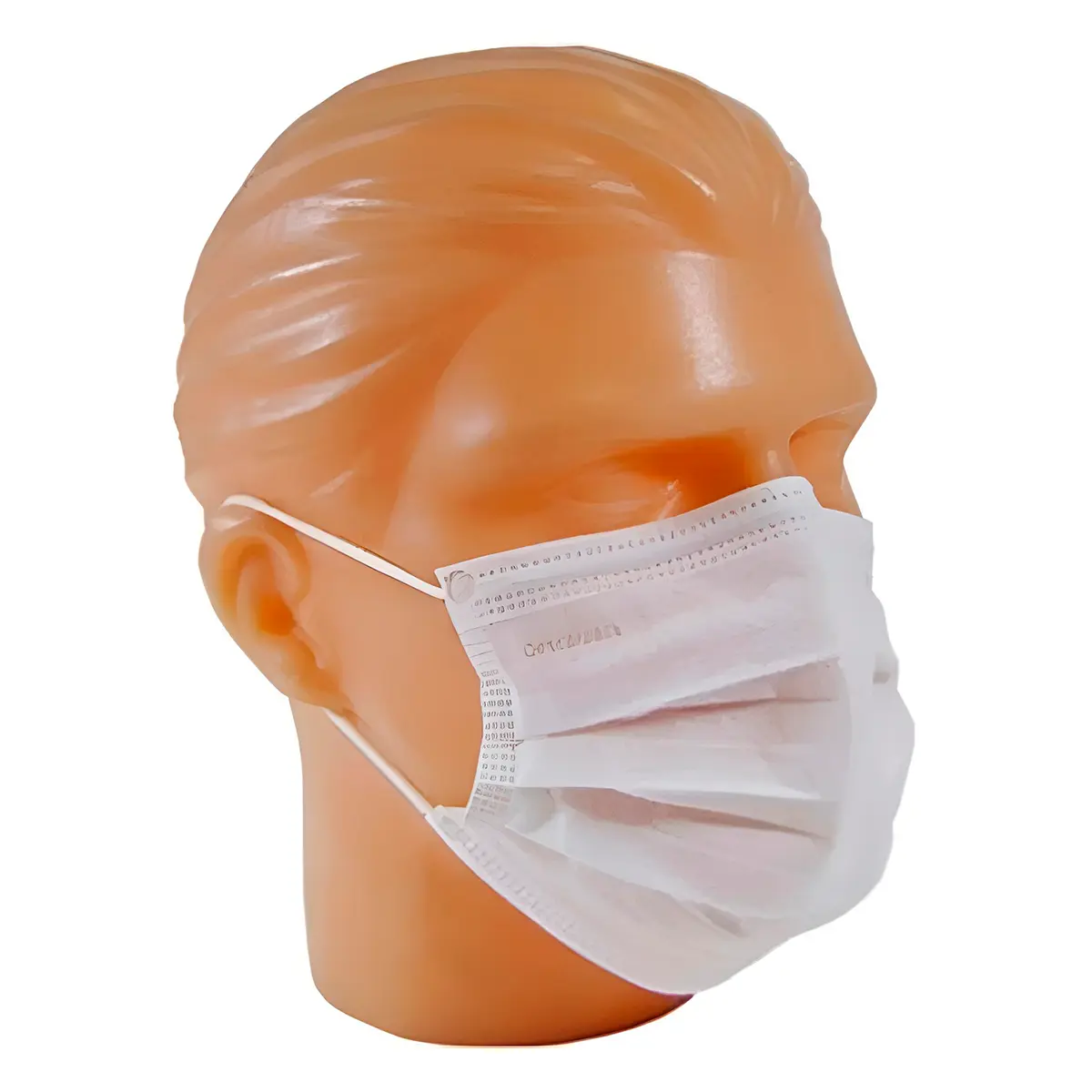 Máscara Retangular de TNT tripla com elástico e clip nasal 50 unidades - Prevemax