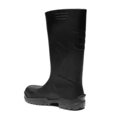 Bota Cano Longo Impermeável em Poliuretano Ecoboots Verde e Preto - Bracol