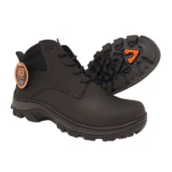 Bota de Segurança Haval High Emborrachado Grafite - Gogowear