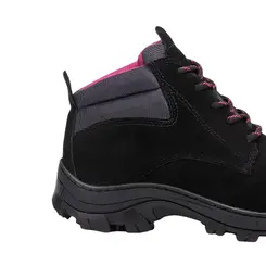 Bota de Segurança Haval High Nobuck Preto - Gogowear