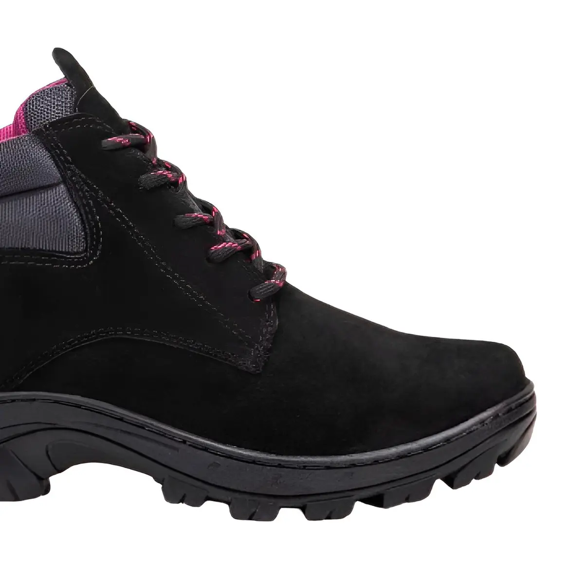 Bota de Segurança Haval High Nobuck Preto - Gogowear